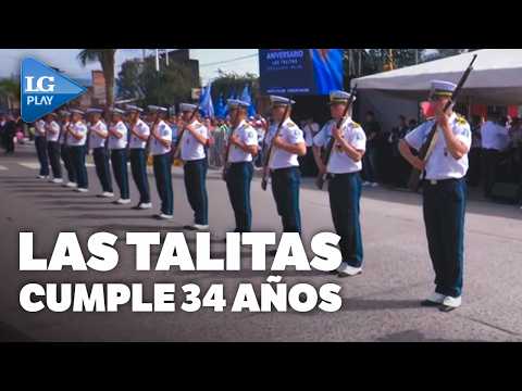 Desfile cívico-militar en Las Talitas: Aniversario número 34 del municipio más joven de Tucumán