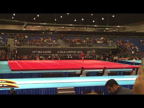 29th Sea Games: Artistic Gymnastics - Floor Exercise - Tan Ing Yueh