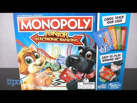 Monopoly Junior Electronic Banking from Hasbro