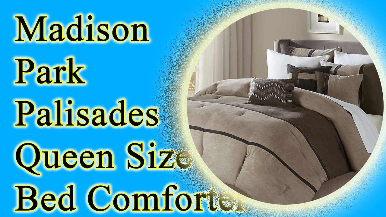 Madison Park Palisades Queen Size Bed Comforter