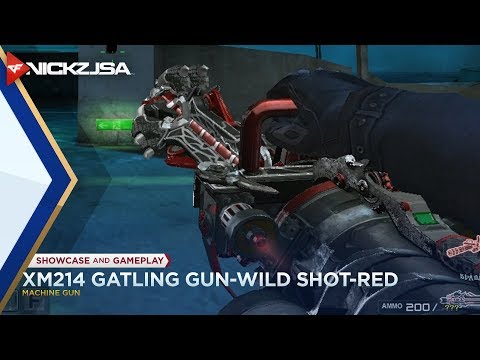 XM214 Gatling Gun-Wild Shot-Red (including PVE Test!) | CROSSFIRE China 2.0