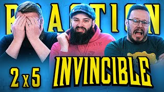 Invincible 2x5 REACTION!! This Must Come as a Shock