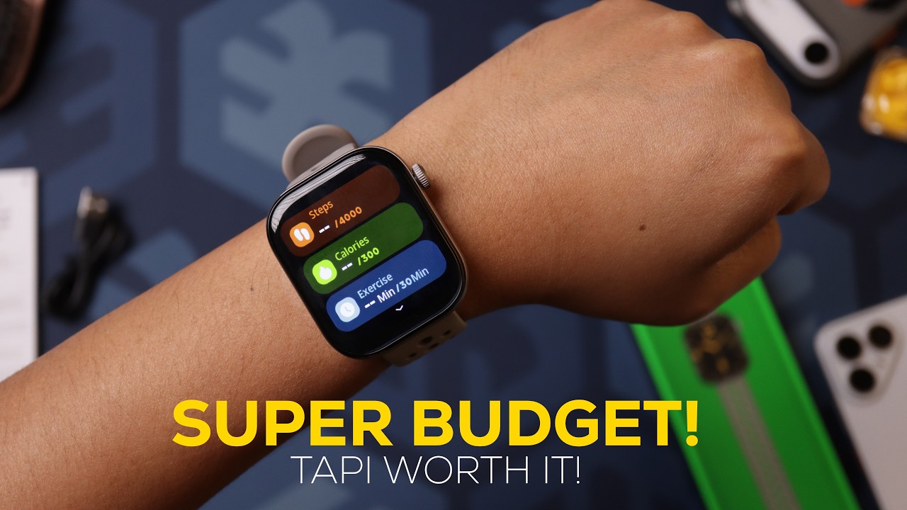 Smartwatch PALING MURAH-nya Kingpinix... Ada Game-nya 👑