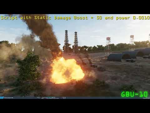 DCS - Splash Damage 2.0 Script Tests