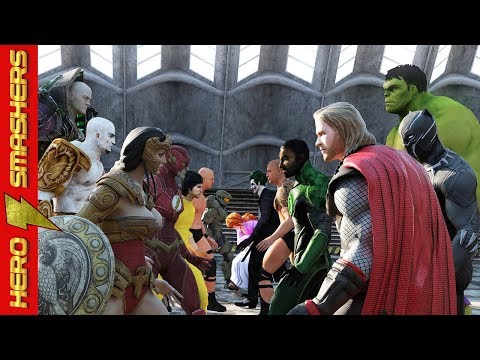 Thor vs Wonder Woman vs Hulk vs Black Panther vs Aquaman vs The Flash vs Neo vs Kratos vs Darkseid