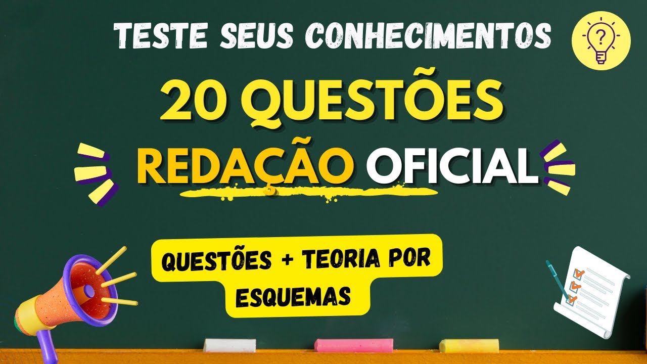 Aprenda por Questões. Português: Redação Oficial