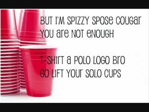 Cash Cash- Red Cup (I Fly Solo) Lyics