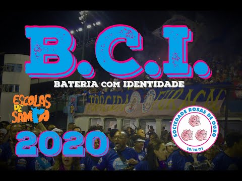 Bateria Rosas de Ouro 2020 - Bateria com Identidade - Mestre Rafa