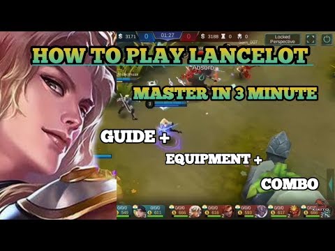 Master in Lancelot 3 minutes | Best Build 2019 Lancelot | tips and tricks lancelot | #kirito