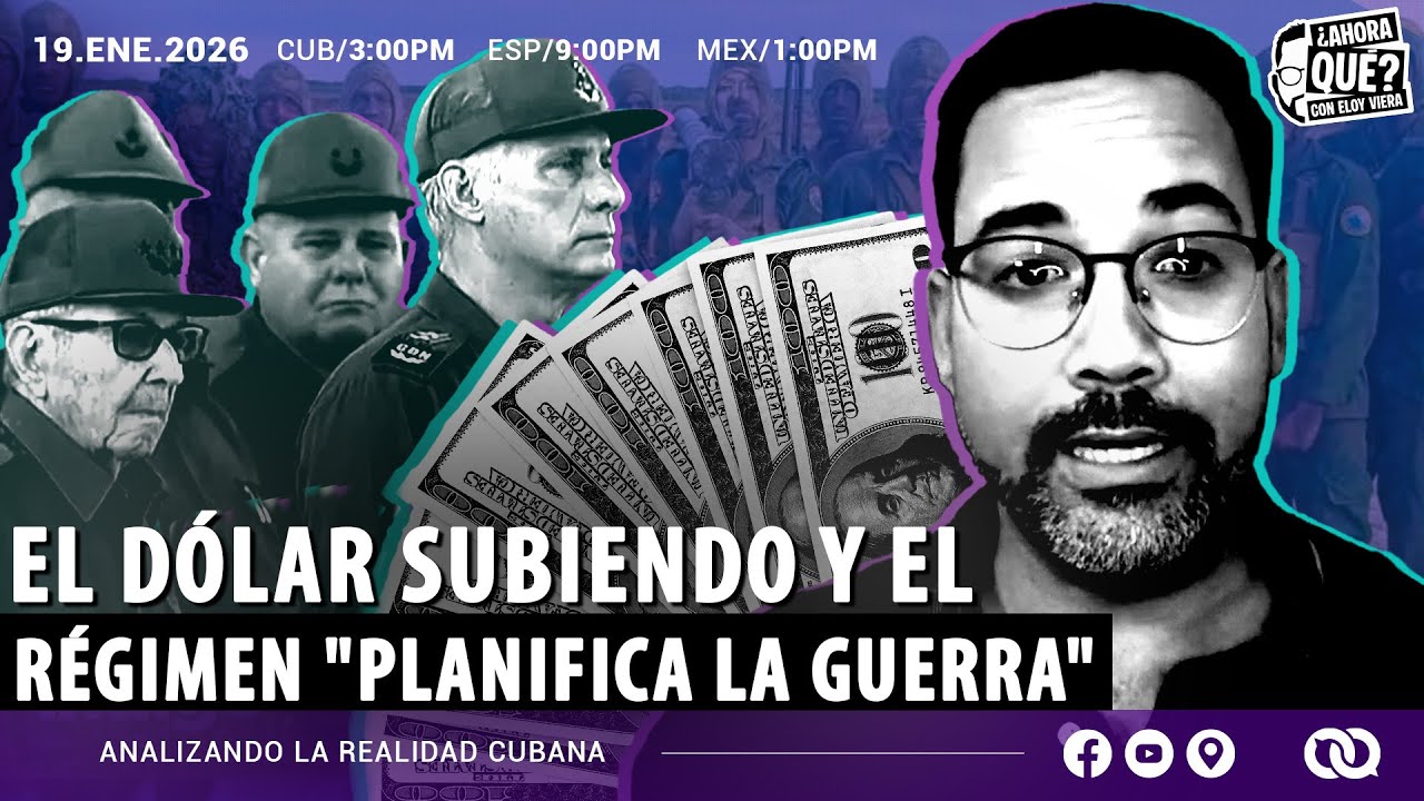 El dólar subiendo y el régimen "planifica la guerra".