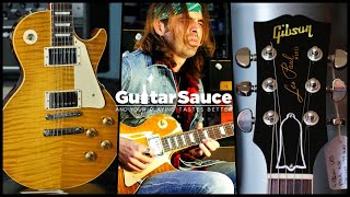 Video thumbnail for Gibson Custom Shop Ace Frehley 59 Les Paul Standard Lemon Burst Vintage Gloss | Demo by Paul Audia by Guitar Sauce