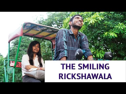 Parimal Sagar The smiling rickshawala