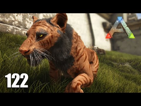 Viajando pelo mapa de TIGRE e CARNOTAURO - Da base 07 a Base 01  -  ARK Ragnarok - Ep 122