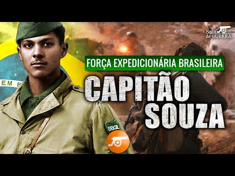 CAPITÃO SOUZA: Herói da Força Expedicionária Brasileira na Sala de Guerra - DOC #120