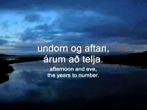 Völuspá by Sveinbjörn Beinteinsson