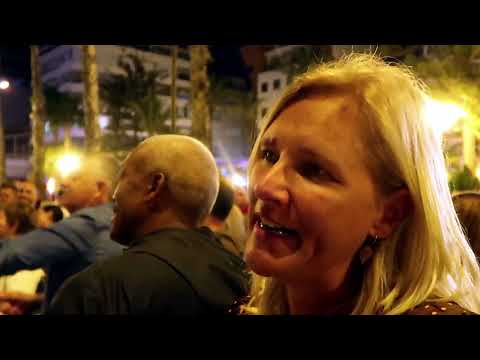 it started at midnight in Torrevieja Spain