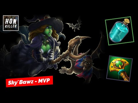 HoN Wretched Hag BOTTLE OF TEARS with NOME'S WISDOM - MVP