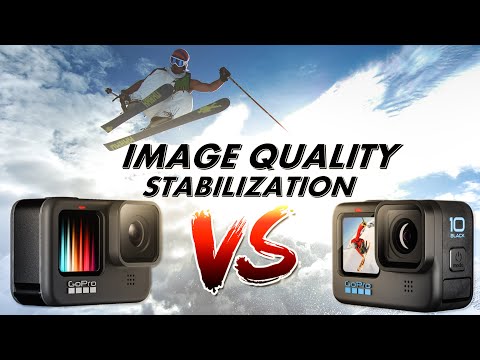 GoPro Hero 10 vs Hero 9 Image Quality & Stabilization Test