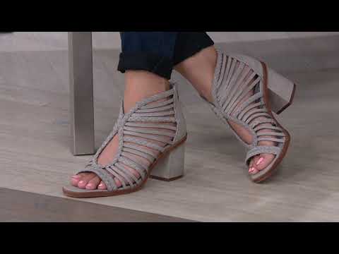 Vince Camuto Strappy Heeled Sandals - Kestal on QVC