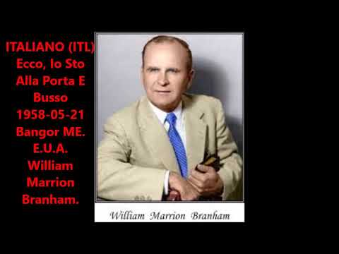 ITL 1958 05 21  Ecco, Io Sto Alla Porta E Busso  Bangor ME. E.U.A.