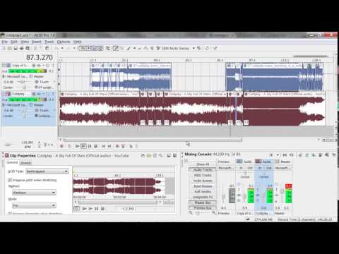 Coldplay - A Sky Full of Stars vs. Every Teardrop is a Waterfall