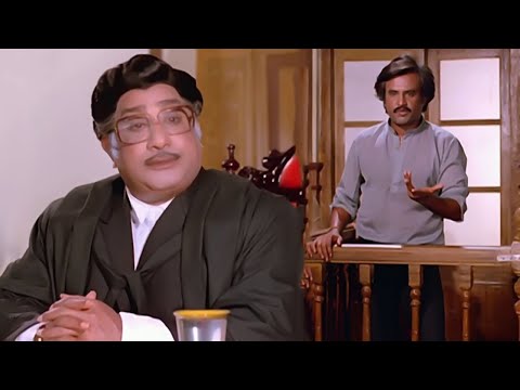 #Court Scene , Best Climax Scene Full HD | #SivajiGanesan #Rajinikanth  #Ambika #ClimaxScene