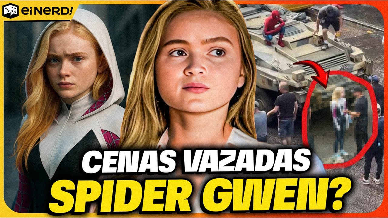 CENAS VAZADAS! SADIE SINK É A SPIDER-GWEN EM HOMEM ARANHA 4?