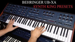 Video thumbnail for Behringer UB-Xa  -  Synth King Presets by The Synth King