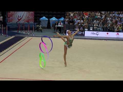 HARNASKO Alina BLR  Ribbon , World Challenge cup Minsk 05.08.2017