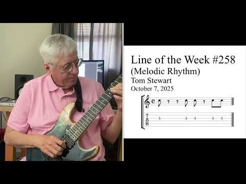Line of the Week #258 - Motif Development Using Melodic Rhythms 