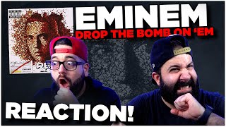 EMINEM - Drop The Bomb On &#39;Em | JK BROS &quot;SHADY TUESDAY&quot; REACTION!!