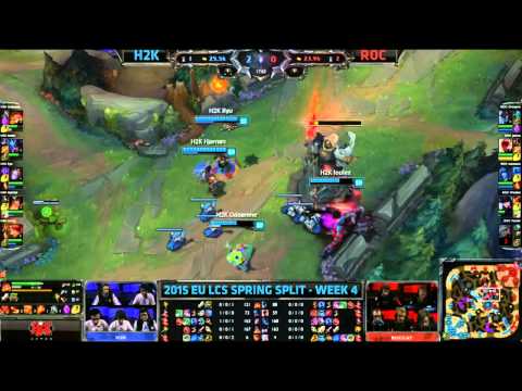 EU LCS Woche 4 Tag 2 - H2K vs Roccat
