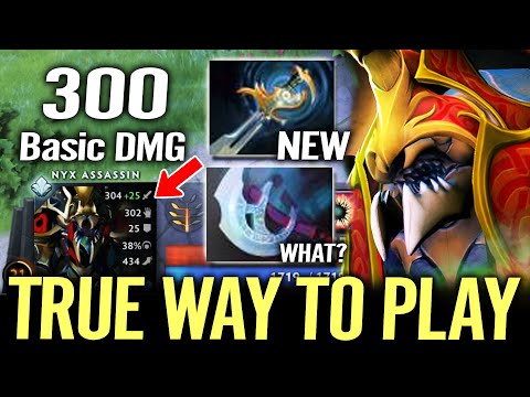 300+ Basic Damage - Nyx Assassin New Meta Being Able to one-shot Enemies in Dota 2