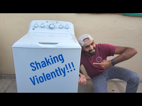 How To Fix A GE Washer That Shakes While Spinning!