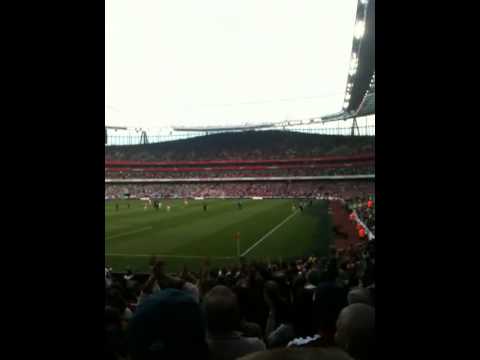 Arsenal fans abuse adebuywhore