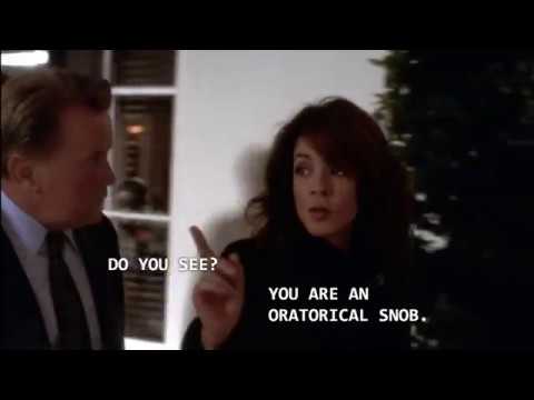 You Are An Oratorical Snob - West Wing Clips