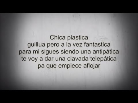 Johnny Prez - Chica Plástica. ft Yaga y Mackie & Pedro [Lyric Video]