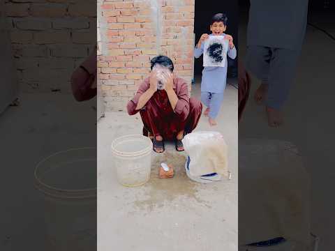 Munh abhi to dhoya tha fir se Kala kaise ho gaya #shorts #viral #akramfunny