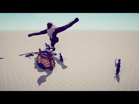 ICE GIANT vs EVERY FACTION - Totally Accurate Battle Simulator TABS