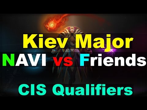 Comeback vs 8 slots Alchemist | NAVI vs Friends | Kiev Major CIS Qualifiers | Highlights — Dota 2