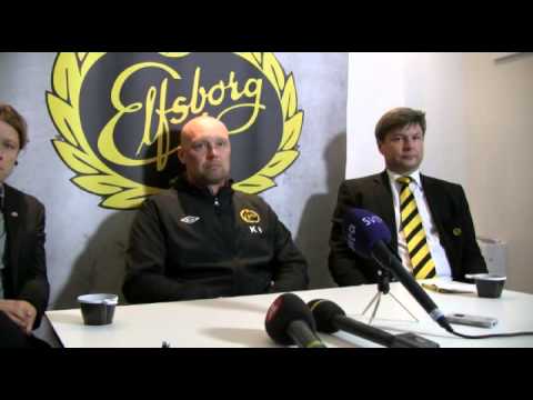 Presskonferens: Klas Ingesson ny chefstränare i Elfsborg.