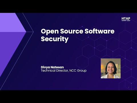 HTAP Summit 2023 | Keynote: Open Source Software and Supply Chain Security