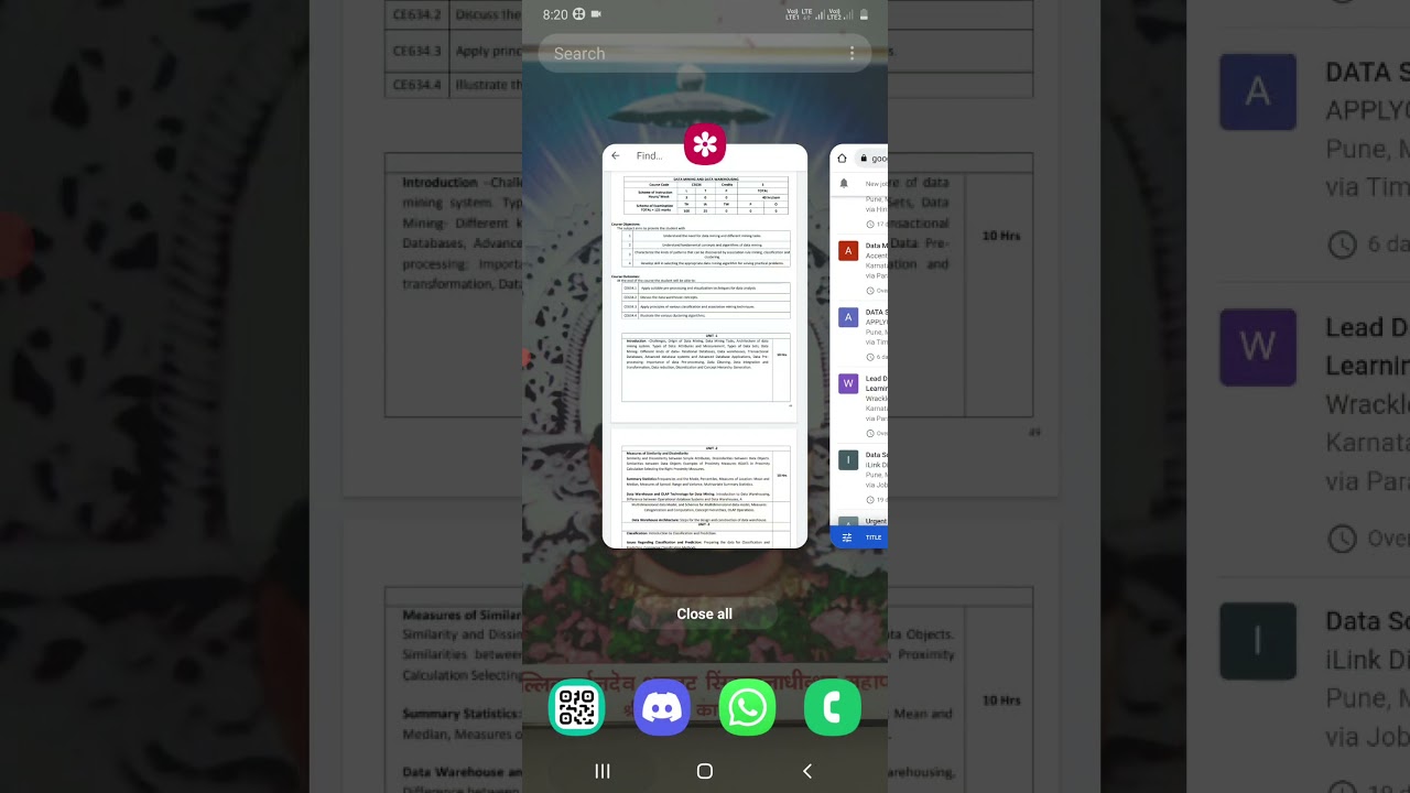 OPEN ELECTIVE DATA MINING & DATA WAREHOUSING