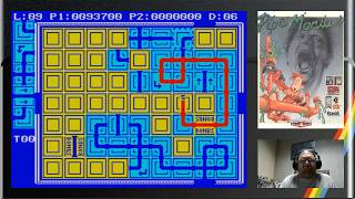 Heaven and Hell in two levels of Pipe Mania