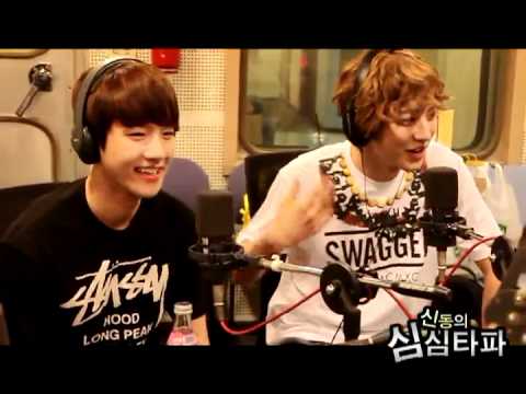 EXO-K's Chanyeol "Free Style" Singing Two Moons @ MBC ShimShimTapa (12.06.22) ㅋ ㅋ ㅋ