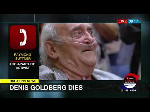 Professor Raymond Suttner pays tribute to Denis Goldberg