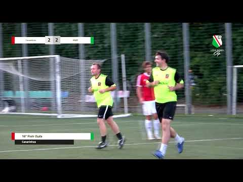 Skrót meczu 9 kolejki. Canarinhos - PAŻP (Legia Biznes Cup Wiosna 2018)