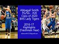 Abbagail Smith - PG/SG #20 - Freshman Highlights - Class Of 2020 Barbourville High School