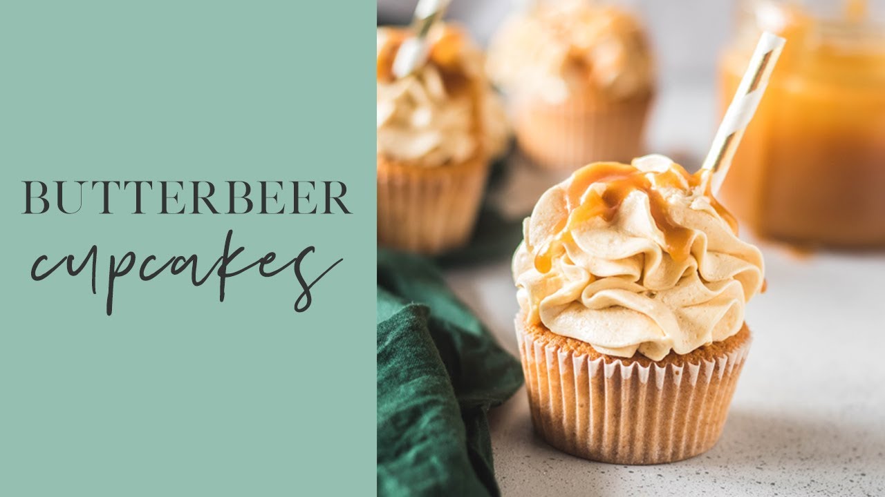Butterbeer Cupcakes - Happy Birthday Harry Potter - The Cupcake Confession