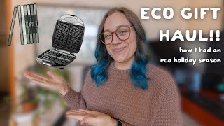 Eco Gifts I Gave and Received For Christmas 2025